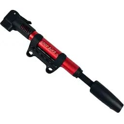 Насос ручний для велосипеда Good Bike Dual Alu в алюмінієвому корпусі AV, FV, DV червоний (92518R-IS)