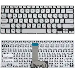 Клавіатура для ноутбука ASUS (X409 series) rus, silver, без фрейма
