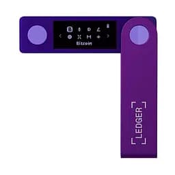 Криптогаманець Ledger Nano X Amethyst Purple, апаратний криптовалютний мультивалютний гаманець, холодне зберігання, Bluetooth і USB, підтримка iOS/Android/Windows/macOS, сталевий корпус, формат флешки, сертифікація безпеки CC EAL6+ - мініатюра 2