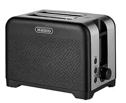 Тостер для хліба Magio MG-287 тостерниця для гарячих бутербродів 7 ступенів підсмажування чорна 780 Вт
