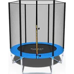 Батут Funfit 6ft (183см) синій з зовнішньою сіткою - мініатюра 3