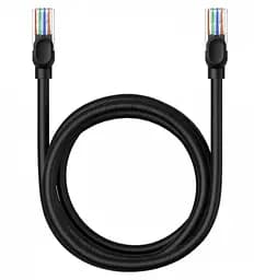 Кабель патч-корд RJ45 Baseus High Speed ​​CAT5 Gigabit Ethernet Cable (Round Cable) 2m B00133206111-03 Black