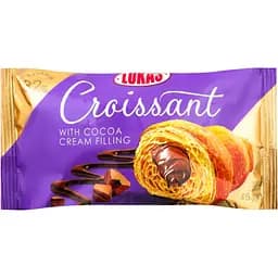 Круасан Lukas з начинкою какао крем 45 г