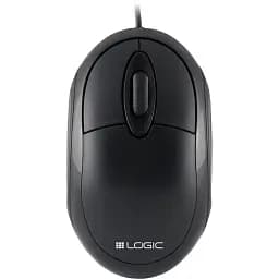 Комп'ютерна мишка LogicConcept LM-11 3 кн. 1000dpi чорна (M-LC-LM11)