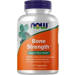 Витамины и минералы NOW Bone Strength, 120 капсул