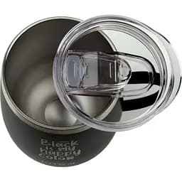 Термокружка Kite Black is my happy color 360 мл чорна (K22-378-01-2) - мініатюра 2