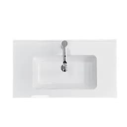 Раковина Adamant Flat 80 white 4824296206501, Білий - мініатюра 2