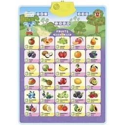 Аудиопостер интерактивный Smart Koala, Фрукты (SKCIF3)