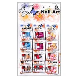 Нігті накладні кольорові K·Nail Art Nail упаковка 12 шт. №5