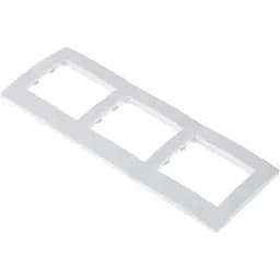 Рамка Brille для розетки VB-3F wh - мініатюра 2