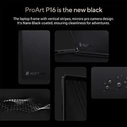 Ноутбук Asus ProArt P16 OLED H7606WI-ME010X, AMD Ryzen AI 9 HX370, 5.1GHz, 16 4K Touch, 64GB, SSD 4TB, NVIDIA GeForce RTX 4070 8GB, Windows 11 Pro - мініатюра 13
