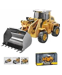 Бульдозер з металевим ковшем для дітей