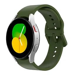 Браслет Color Angle для Samsung Galaxy Watch 5 - зелений ширина кріплення 20мм силікон Watchbands (W29-7WB12227561) - мініатюра 2