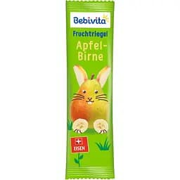 Батончик фруктовий Bebivita Яблуко-груша 25 г