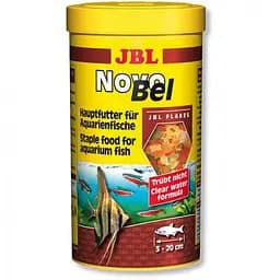 Основний корм у формі пластівців JBL NovoBel для акваріумних риб 250 мл