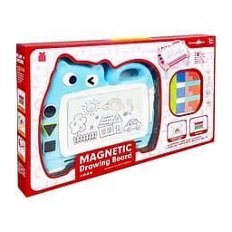 Магнитная доска для рисования "Котик" 2 в 1 Bambi QY228 (Turquoise) тетрис, пазлы