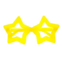 Окуляри карнавальні Offtop Зірки, жовтий (870175)