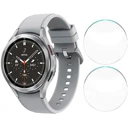 Захисне скло Watchbands Samsung Galaxy Watch 4 Classic 46mm Silver 2шт (WB000446SILVER-2)