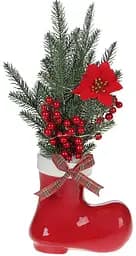 Декоративная композиция Сапожок с LED подсветкой Bona 22х19х37 см dec0007823