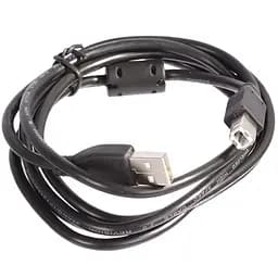 Кабель Cablexpert USB - USB Type-B V 2.0 (M/M), 1.8 м, ферритовый фильтр, черный (CCF-USB2-AMBM-6)