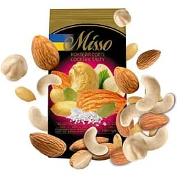 Асорті солоних горіхів Misso Coctail Salty 100 г