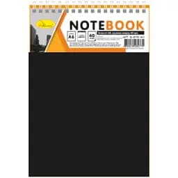 Блокнот Апельсин А6 В-БП6-40 40 листов черный          