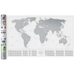 Скретч карта мира 1DEA.me Travel Map AIR Flags (англ.) (13085)