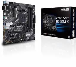 Материнська плата ASUS PRIME B550M-K (Prime B550M-K) (Socket AM4, AMD B550, Micro-ATX) Б/в - мініатюра 6