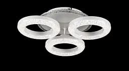 Люстра стельова LED Splendid Ray L2722/3, 70W, білий, метал, акрил, сучасний стиль з пультом і димером - мініатюра 4