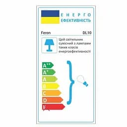 Вбудований світильник Feron DL10 під лампу антична мідь (15207) - мініатюра 3