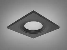 Елегантний, довершений, квадратний точковий світильник серія "Аluminium", ч