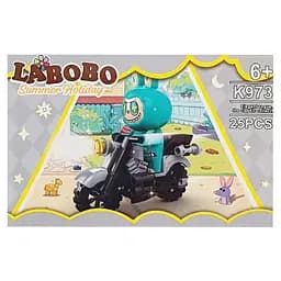 Детский конструктор Summer holiday LABUBU K973A-4, 25 деталей