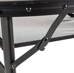Стіл Bo-Camp Melrose Oval 120x80 cm Black/Wood look (1404220) - мініатюра 7