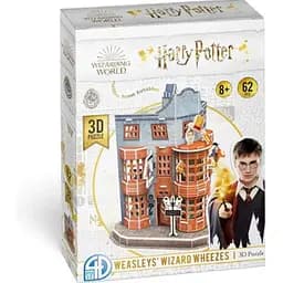 Пазл 4D Puzz 3D Відьмацькі витівки Візлі Гаррі Поттер Weasley's Wizard Wheezes Set 3D puzzle 62 ел. (4dpuz003)