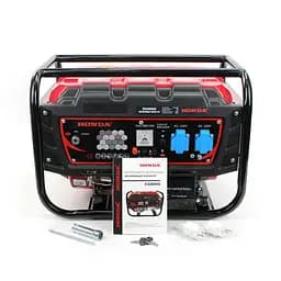 Бензиновий генератор з електростартером Honda EG4000S (3 кВт) Мідна обмотка