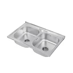 Кухонна мийка Kroner KRP Satin-5080Z (0,8 мм) (CV022822) - мініатюра 6
