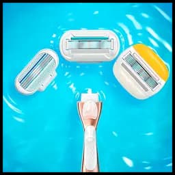 Жіноча бритва Gillette Venus Extra Smooth Sensitive Rosegold з 3 змінними касетами - мініатюра 6