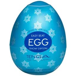 Мастурбатор-яйцо Tenga Egg Snow Crystal с охлаждающим лубрикантом