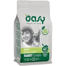 Сухий корм для собак Oasy Oap Adult Small/Mini з кроликом 800 г