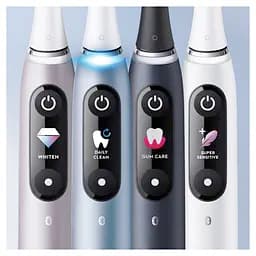 Електрична зубна щітка Oral-B iO Series 9N IOM9.1B2.2AD, 3758 Black Onyx - мініатюра 8
