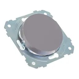 Выключатель Brille одноклавишный серый WB-1V Grey