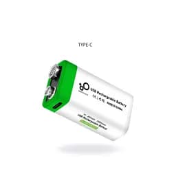 Акумулятор Крона Smartoools 650 mAh 9V / 6LR61 літієвий із вбудованою зарядкою Type-C (19327) - мініатюра 4