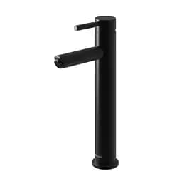 Смеситель для умывальника Kohlman Roxin Black высокий QB170RB Черный матовый