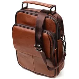 Шкіряна чоловіча сумка Vintage 19х25х6,5 см sum0023578