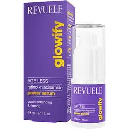 Сироватка з ретинолом та ніацинамідами Age Less Glowify Revuele 30 мл