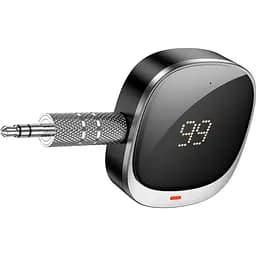 Bluetooth аудіо адаптер Hoco E80 Travel Car Black [133458] - мініатюра 2