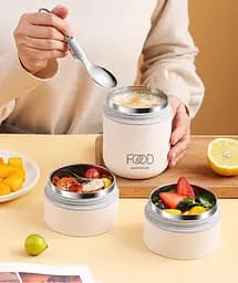 Термос для їжі - ланчбокс FOOD 0.68л харчовий термос з контейнером - мініатюра 3