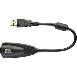 Звукова карта 7.1 USB QTS-008 Black (16161) - мініатюра 2