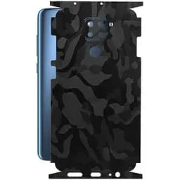 Захисна плівка StatusSKIN для Xiaomi Redmi 10x 4G 2020 Корпус Вініл Камуфляж чорний