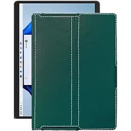 Чехол StatusCASE из экокожи для планшета Microsoft Surface Pro 8 Тм. Бирюзовый